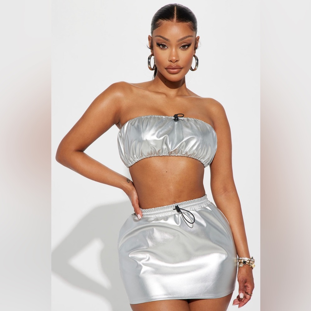 TODAY ONLY $5 - Galactic Babe Faux Leather Metallic Set Halloween EDC